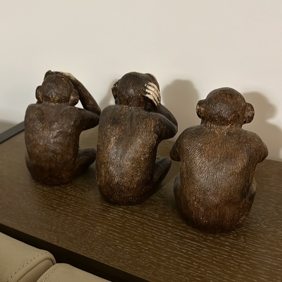 Decorative “evil” monkeys - Picture 2 of 3